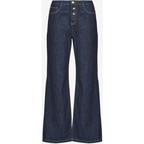 Les Petites Bombes Jeans flare MANUELLA Modra Slike