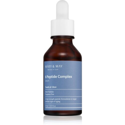 MARY & MAY 6 Peptide Complex serum za intenzivnu regeneraciju s učinkom protiv bora 30 ml Cijene