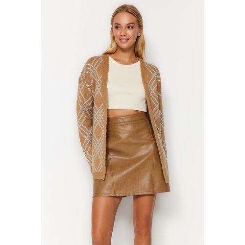 Trendyol Cardigan - Brown - Oversize Cijene
