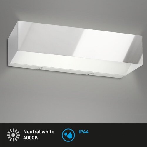 BRILONER 2204-018 - LED spolja&amp;scaron;nje zidno svetlo LED/8W/230V IP44 hrom Slike
