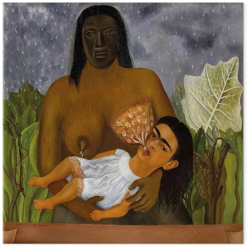 Slika - Frida Kahlo – My Nurse and I 80x80 Akustična Cene