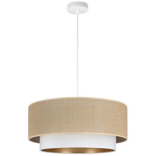  Visilica na sajli SARTA 1xE27/60W/230V prečnik 45 cm bela/juta Cene