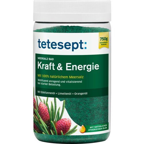 TETESEPT Morska sol "Moč in energija" - 750 g Cene