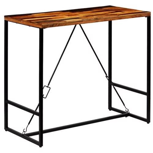  Barska miza iz trdnega predelanega lesa 120x60x106 cm