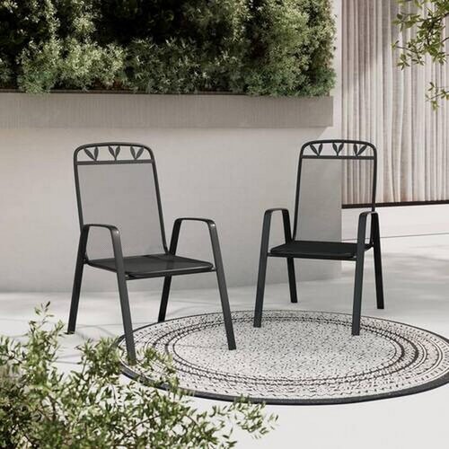 Modern Living Vrtni Stol Bratislava 2, Temno Siva Slike