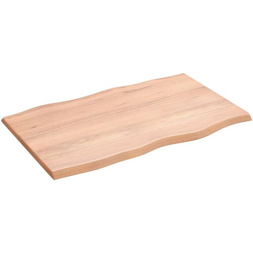 vidaXL Stolna ploča svjetlosmeđa 80 x 50 x 2 cm od obrađene hrastovine Cijene