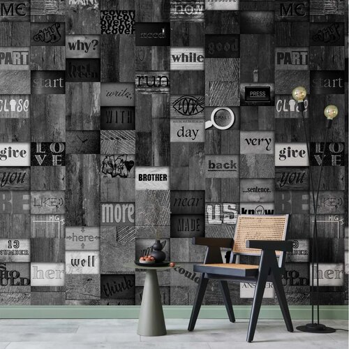  Tapeta - Mosaic of Words 49x1000 Samoljepljiva Cene