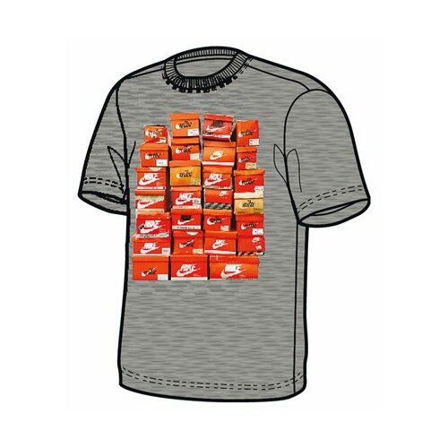 Nike majica za dečake B NSW TEE SS VINTAGE SHOEBOX 837986-063 Slike