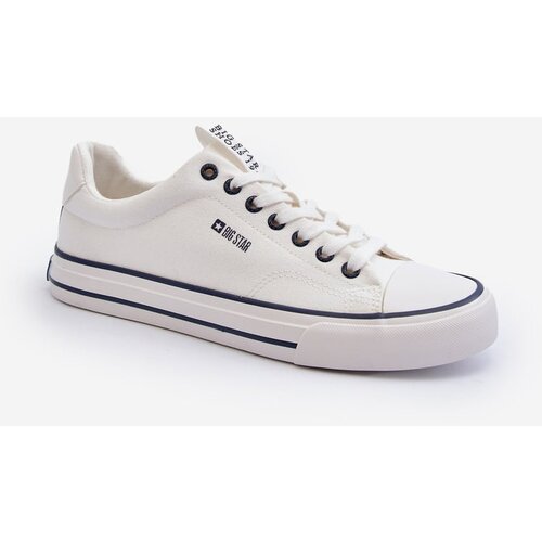 Big Star Men's Low-Top Sneakers Big Star White Cene