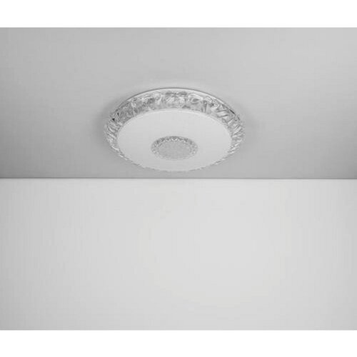 Globo 48413-40SH - LED prigu&amp;scaron;iva plafonsko svetlo EDDIE 40W/230V prečnik 50 cm Tuya - daljinsko upravljanje Slike