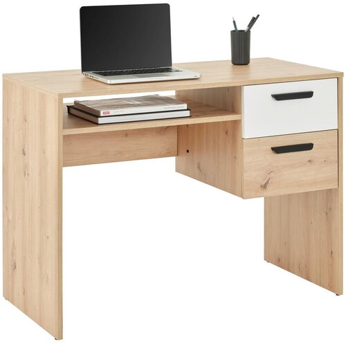 XXXL Pisalna Miza Basic Two, Barva Hrasta, 100x50 Cene