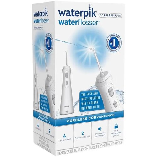 Waterpik Oralni tuš Cordless Plus WP490, Bela Cene