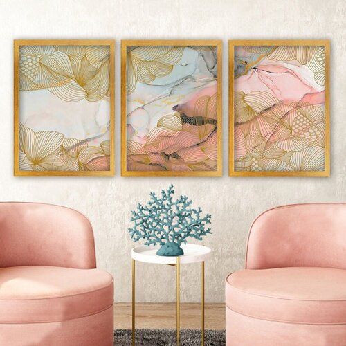 Wallity Set uramljenih slika 3AC163, 3 dijela Cene