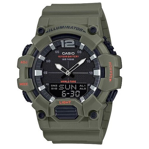 Casio Mu&amp;scaron;ki sat HDC-700-3A2, Maslinasto-zeleni Slike
