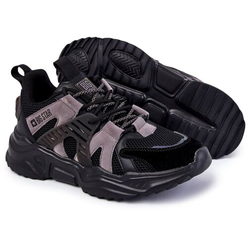 Big Star Light Men's Sports Shoes KK174054 Black Cene