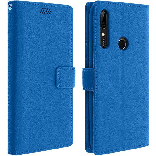 AVIZAR folio case držalo za kartice in video držalo, grained effect - modra str. huawei p smart z in honor 9X, (20599433) Cene