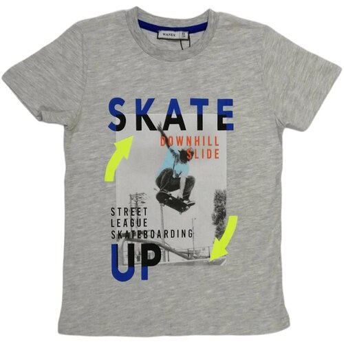 Majica za dečake Skate 15499, Siva Slike