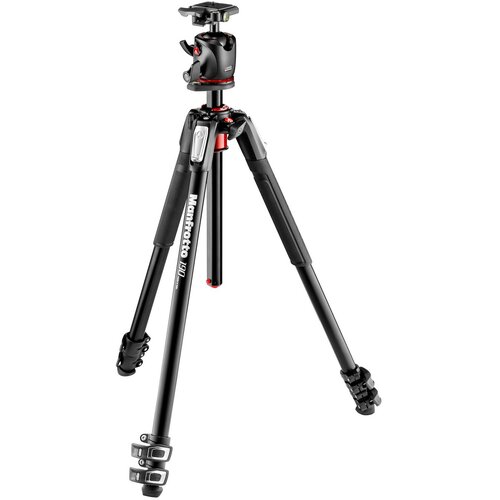 Manfrotto MK190XPRO3-BHQ2 Stativset MK190XPRO3 mit MHXPRO-BHQ2 Slike