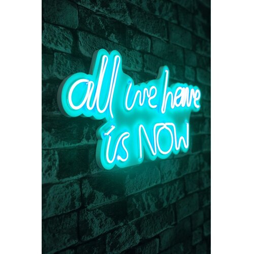 Wallity Dekorativna plastična LED rasveta All We Have is Now Blue Cene