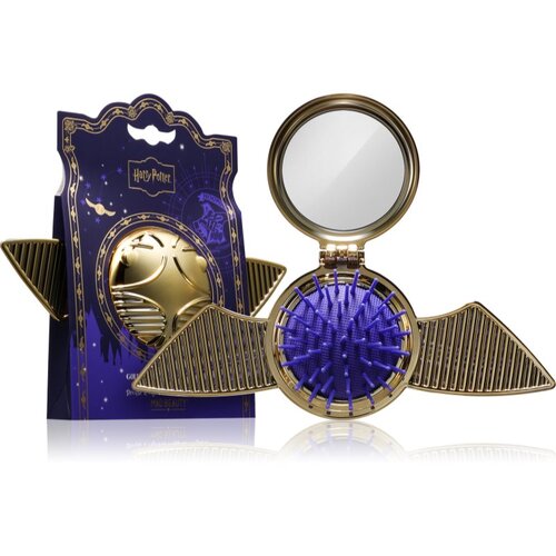 Mad Beauty Harry Potter Snitch krtača za lase z ogledalom 1 kos Slike