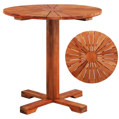  Bistro miza 70x70 cm trakacijev les