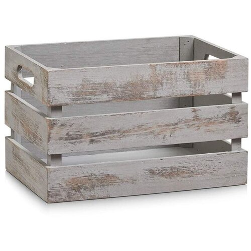 ZELLER kutija za odlaganje vintage grey, drvena, 31 x 21 x 19,5 cm Cijene