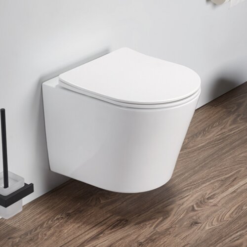 Minotti konzolna WC šolja Pure compact rimless sa soft close daskom MH300 Cene