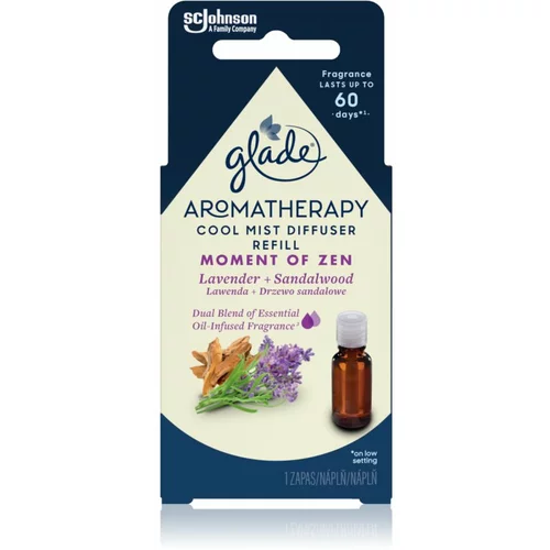 Glade Aromatherapy Moment of Zen punjenje za aroma difuzer Lavender + Sandalwood 17,4 ml