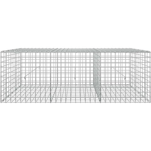  Gabion s 5 mm žicom i mrežom 5x5 cm 150x50x50 cm Slike