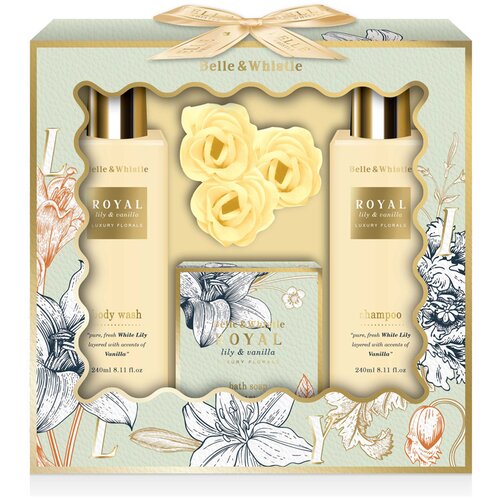 BELLE & WHISTLE BELLE set Kutija Žute Ruže 4/1 za negu tela SKSF37653 Cene