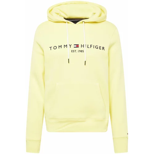 Tommy Hilfiger Sweater majica mornarsko plava / žuta / crvena / prljavo bijela