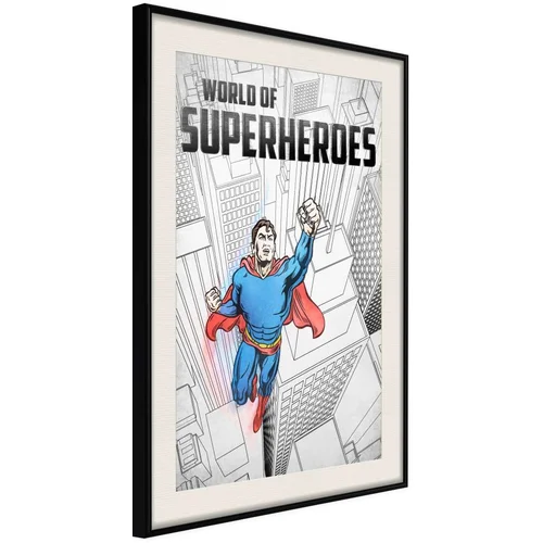  Poster - Superhero 40x60