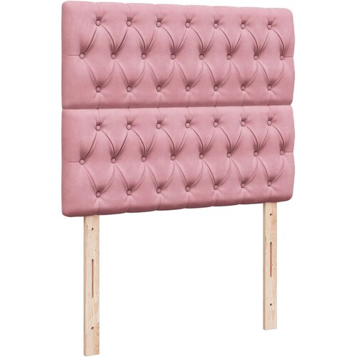 Box spring krevet s madracem ružičasti 120 x 200 cm bar&amp;scaron;unasti Slike