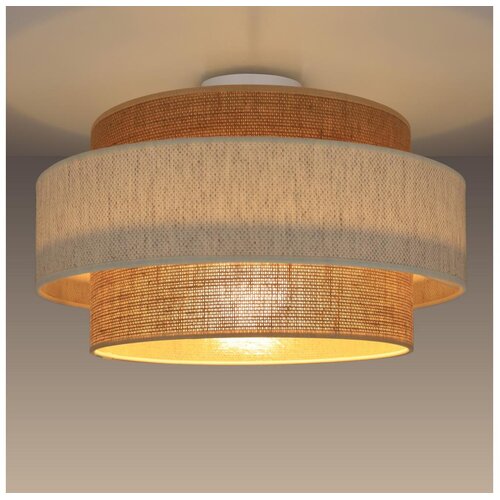  plafonsko svetlo boho 1xE27/60W/230V prečnik 40 cm krem/juta Cene