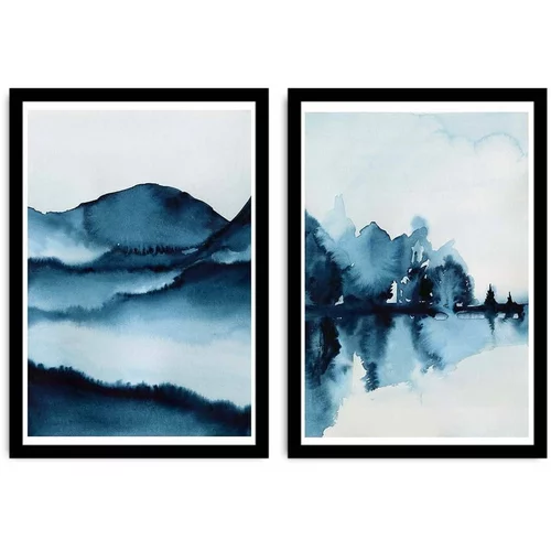 Wallity Slike v kompletu 2 ks 36x51 cm Landscape – Wallity