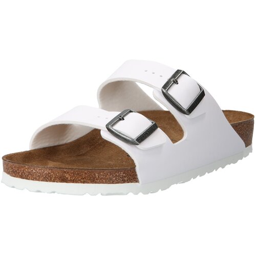 Birkenstock Nizki natikači 'Arizona' bela Cene