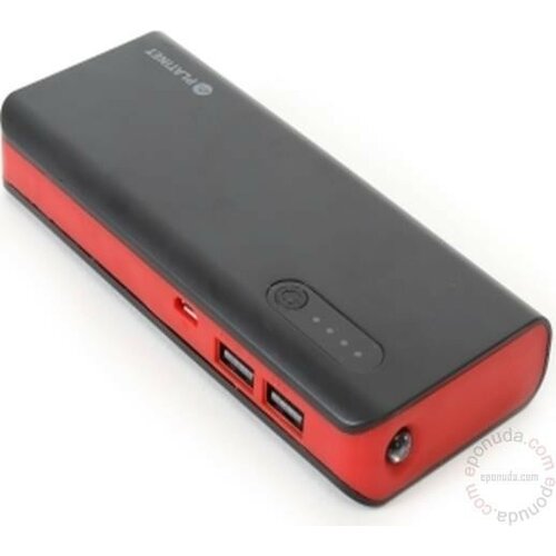 Platinet Power Bank PMPB80BR 8000mAh Black Red punjac za mobilni telefon Slike