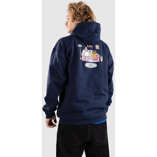 A-Lab Human Animals Pulover s kapuco navy Slike