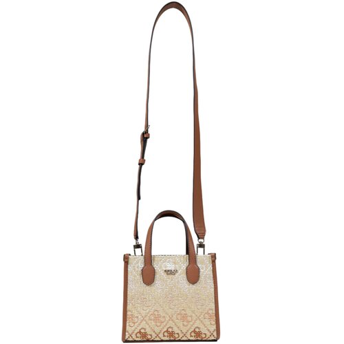 Guess SILVANA MINI 2 COMP TOTE HWSW86 65770 Bež Slike