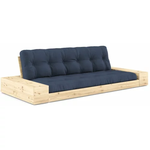 Karup Design Tamno plava sklopiva sofa 244 cm Base –