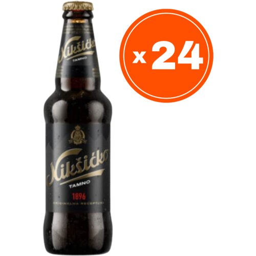 Nik&amp;scaron;ićko Crno pivo, 0.33l, 24 komada Slike