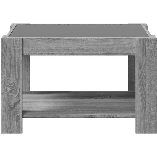  Stolić za kavu LED boja hrasta 73x53x45 cm konstruirano drvo Slike