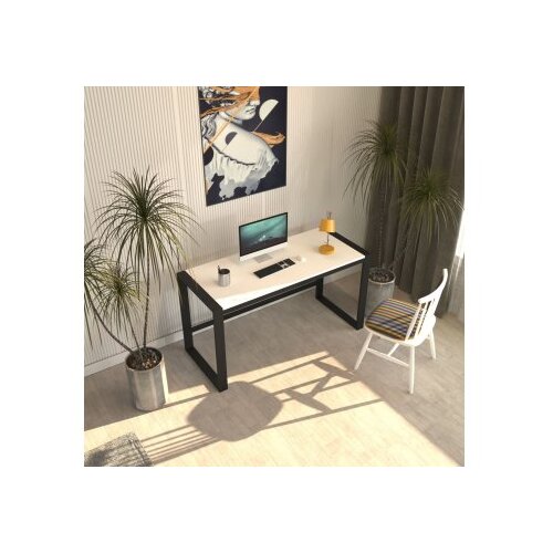 Hanah home Radni sto Marsilya 122 White Black Cene