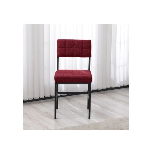 Hanah home trpezarijska stolica dubai burgundy Cene