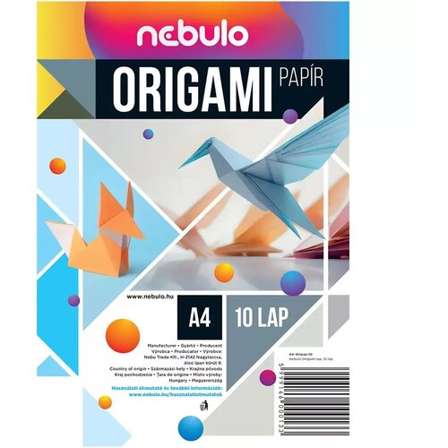 NEBULO Nebulo: Origami listi v formatu A/4, 10 kosov, 80g Cene