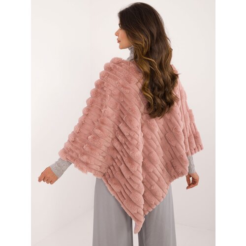 Wool Fashion Italia Poncho-AT-PN-2347.88-dark pink Cijene