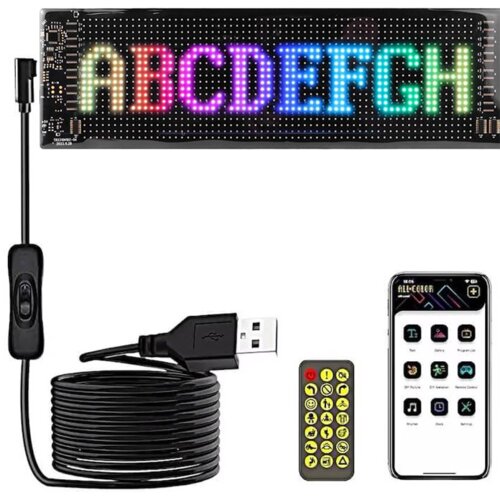  Led panel za auto 20*64 Pixel (102x348mm) Cene