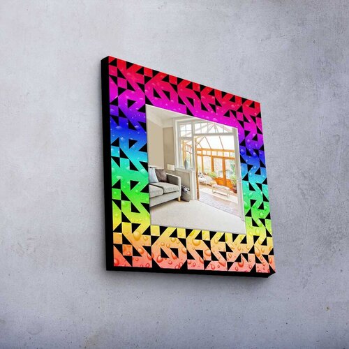 Wallity Zidno ogledalo MA-077, 50x50cm Cene