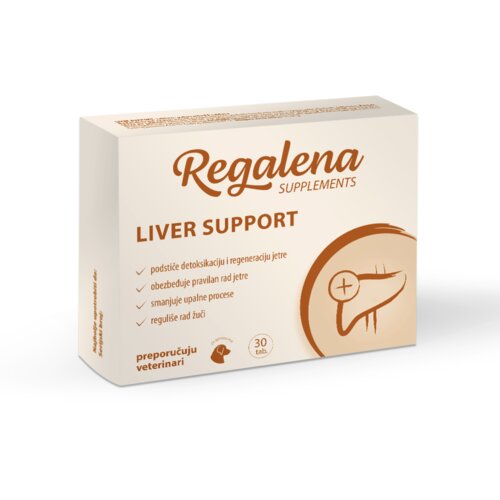REGALENA suplement za pse liver support tablete 30/1 Slike
