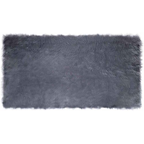 vidaXL Lažni Ovčji Tepih Antracit 80 x 150 cm Poliester Cene